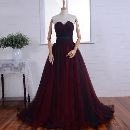 Long Bridesmaid Dress, Ball Gown Wedding Party..