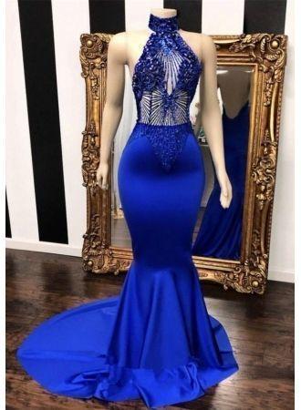 Stunning Royal Blue Mermaid Prom Dresses on Luulla